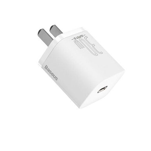 Baseus Super Si Quick Charger 1C 30W US White Baseus Super Si Quick Charger 1C 30W US White